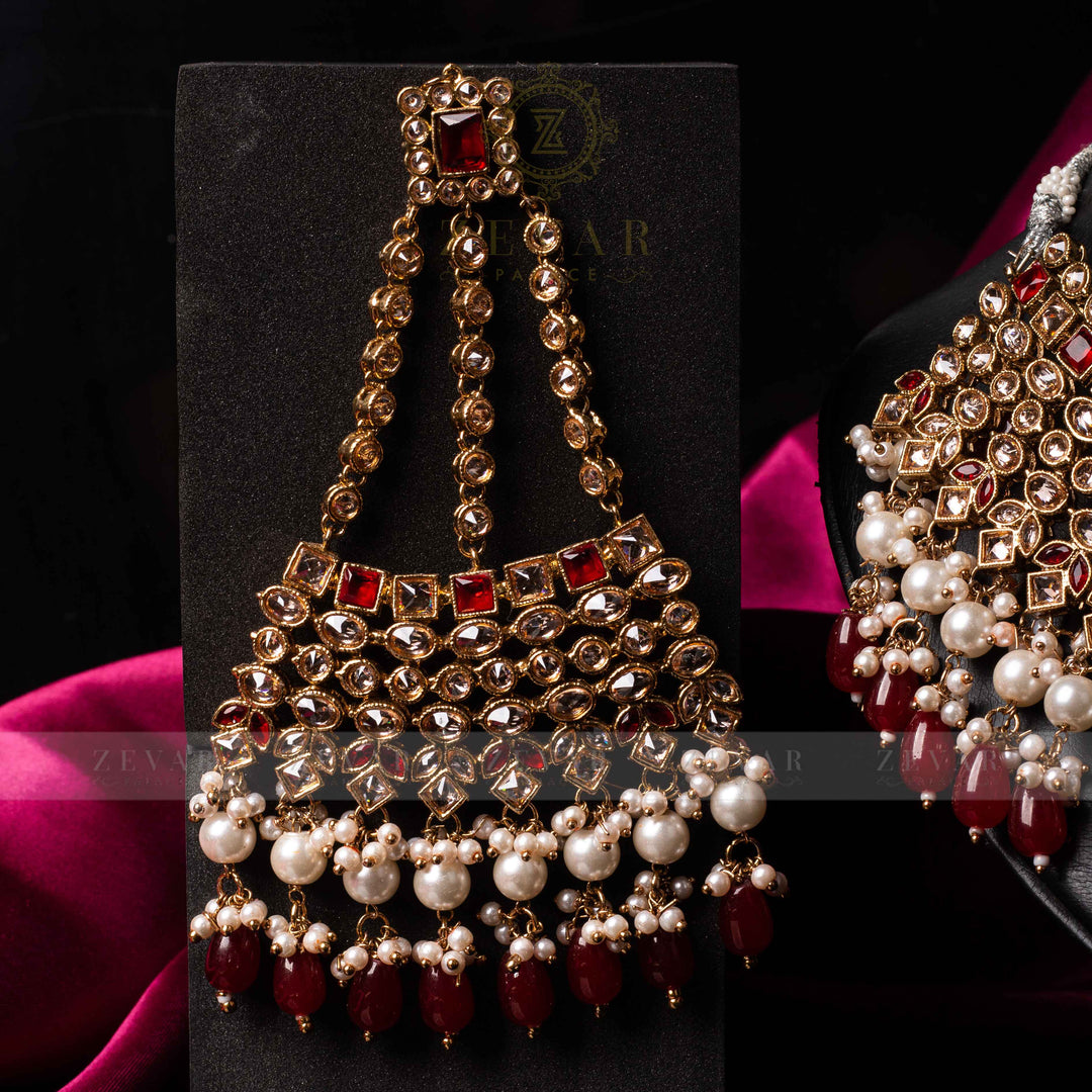 Bridal Stunning Kundan Set - 030