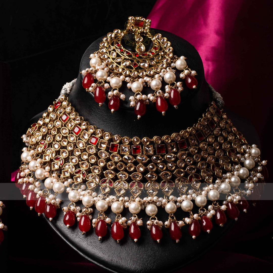 Bridal Stunning Kundan Set - 030