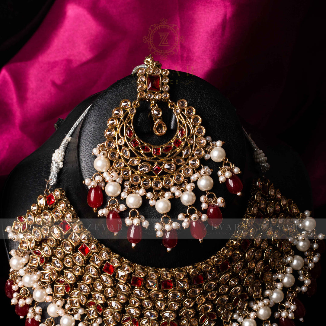 Bridal Stunning Kundan Set - 030