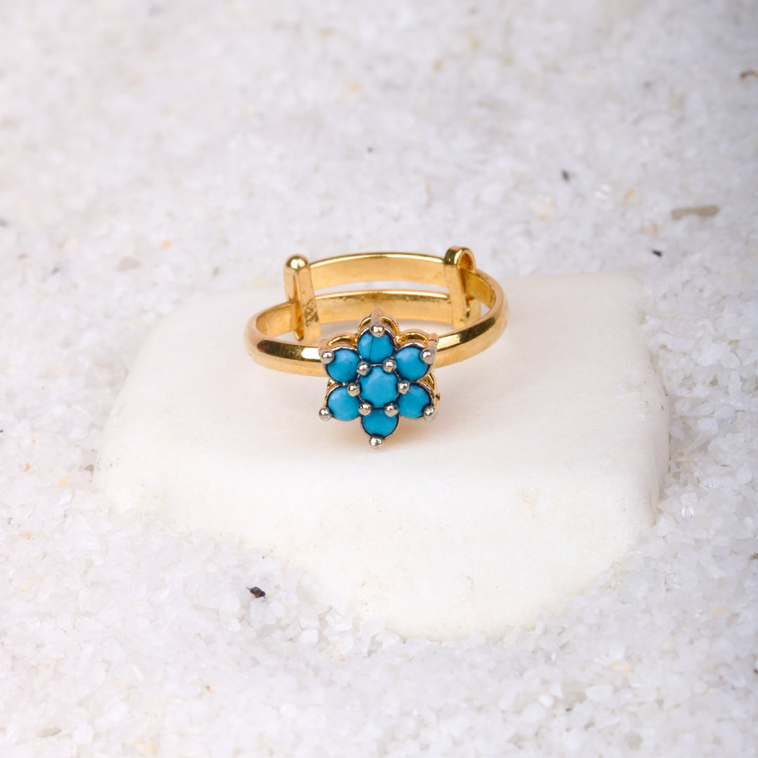 Zircoon Flowers Ring