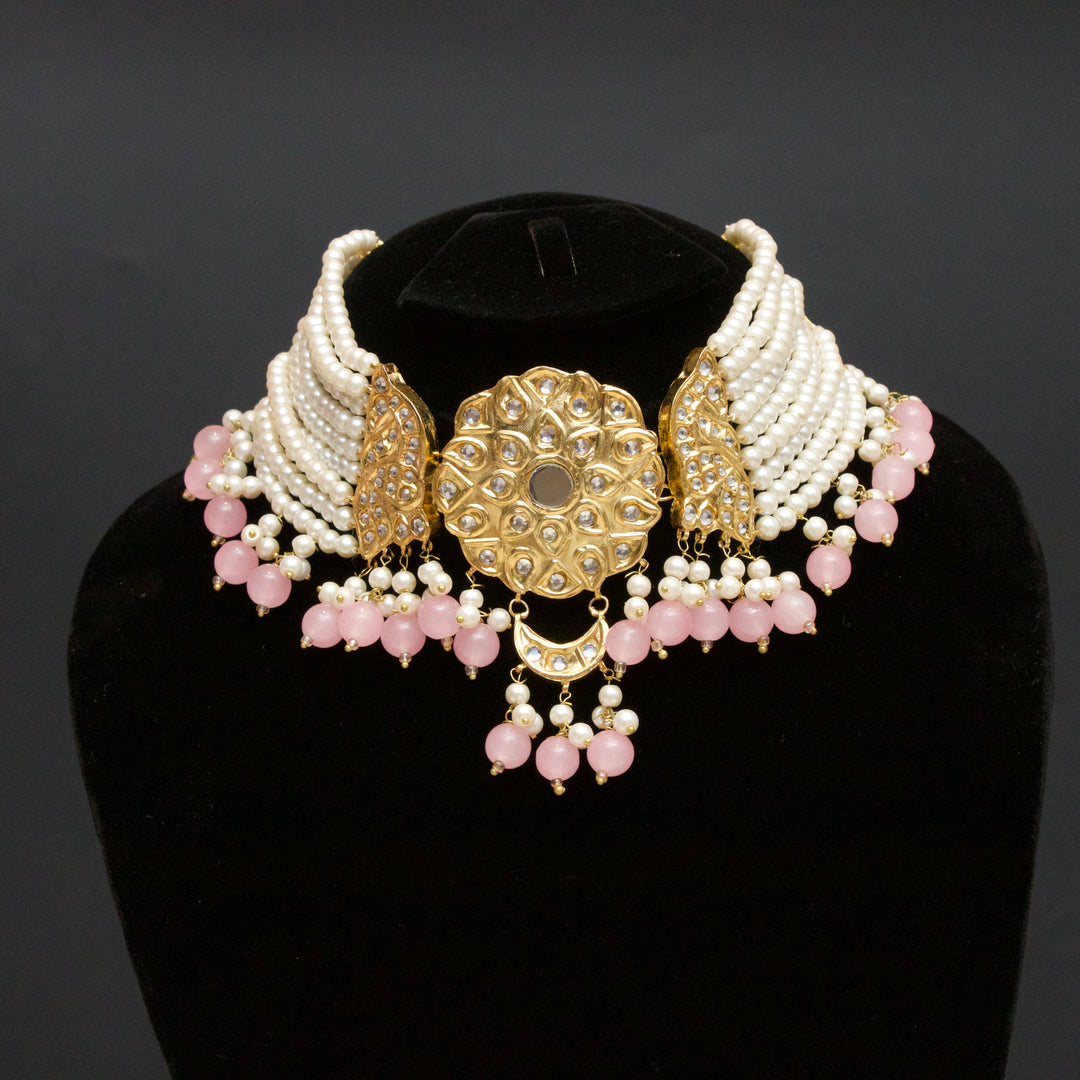 Elegant Laak kundun Chokker Set - 02