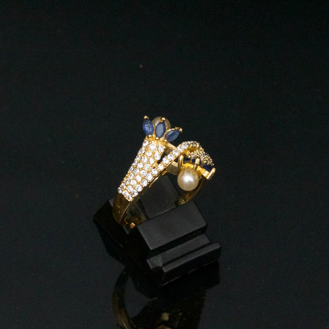 Double Pearl Ring