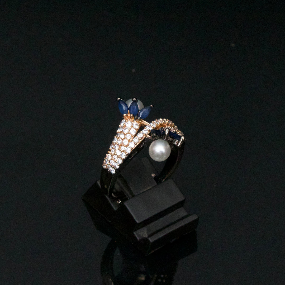 Double Pearl Ring