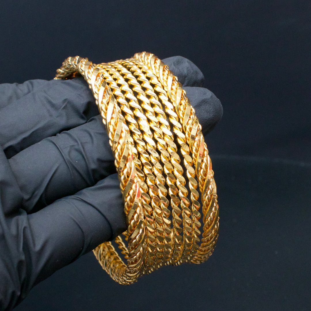 Gold Plated Golden Bangles
