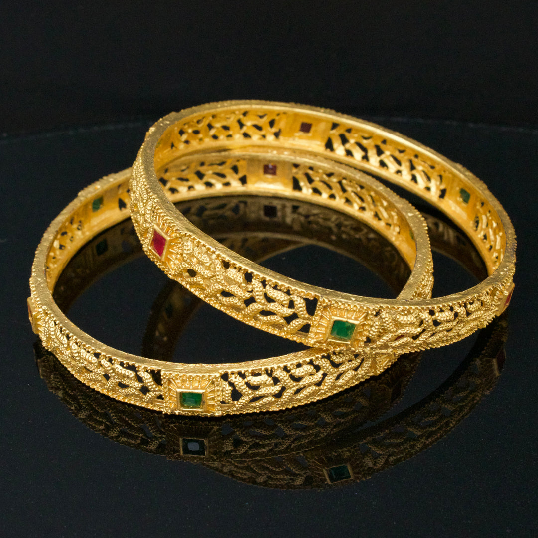 Rajwari Majestic Bangle Pair of Two