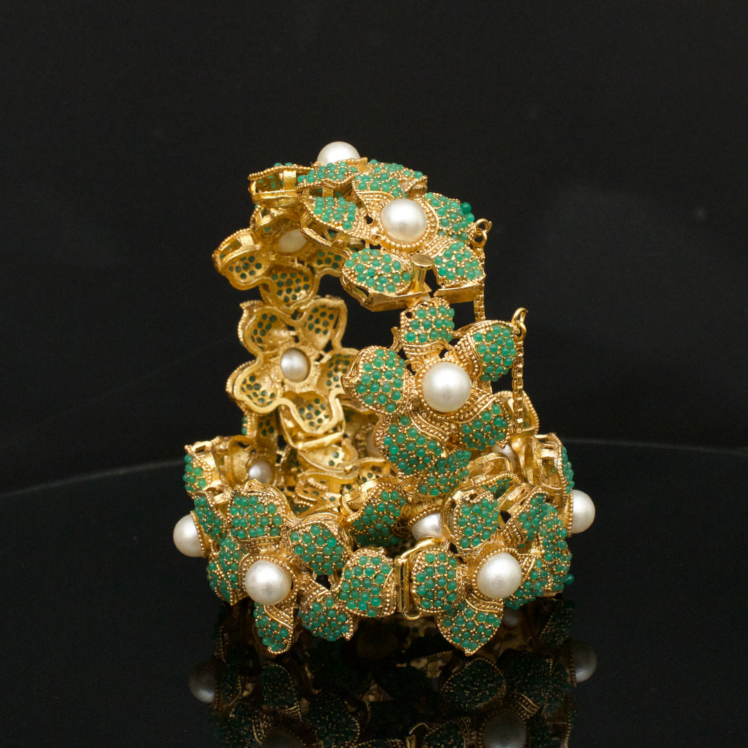 Pearl Naurattan Bangle
