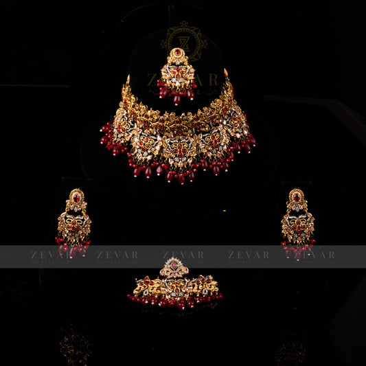 Bridal Stunning Kundan Set - 036