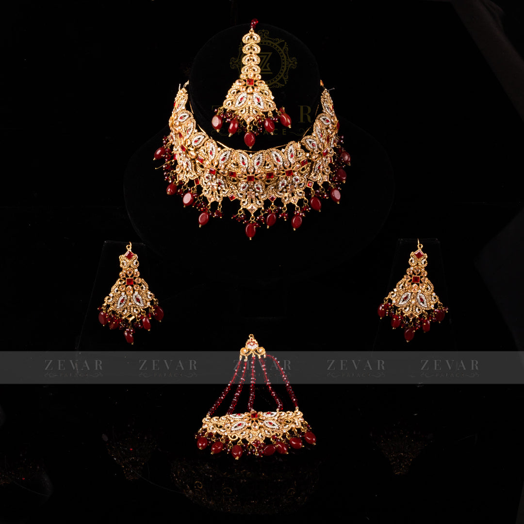 Bridal Stunning Kundan Set - 052