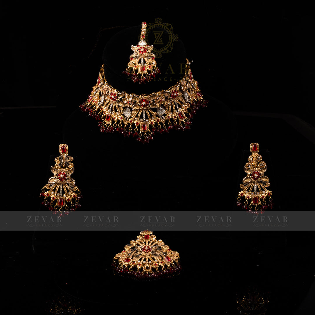 Bridal Stunning Kundan Set - 042