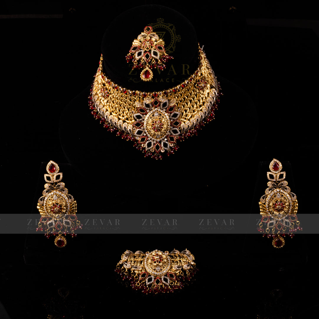 Bridal Stunning Kundan Set - 039