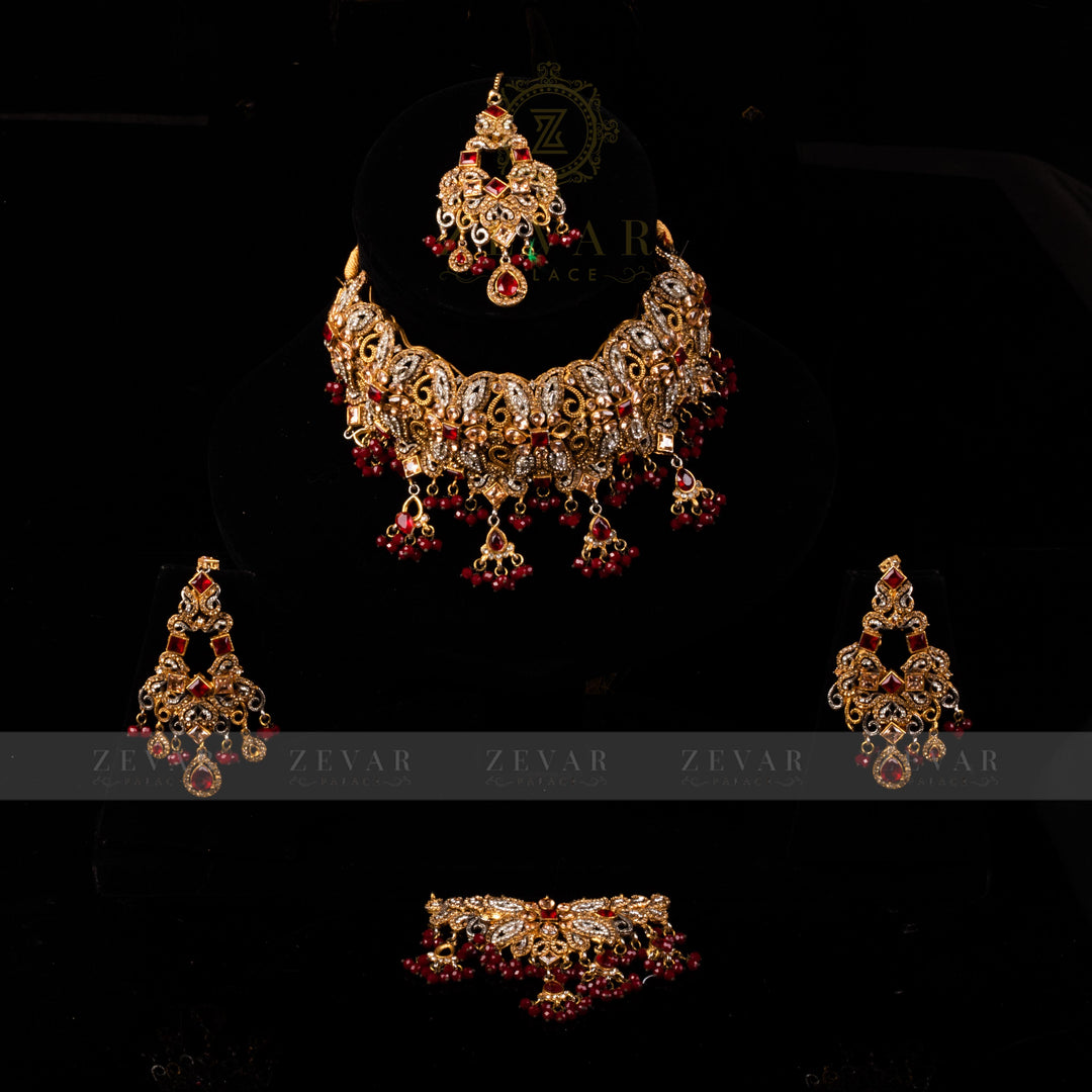 Bridal Stunning Kundan Set - 037