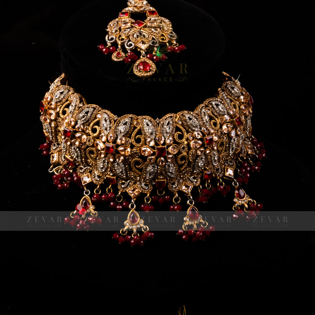Bridal Stunning Kundan Set - 037