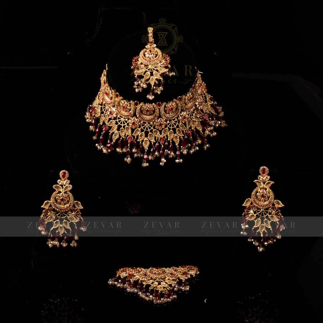 Bridal Stunning Kundan Set - 043