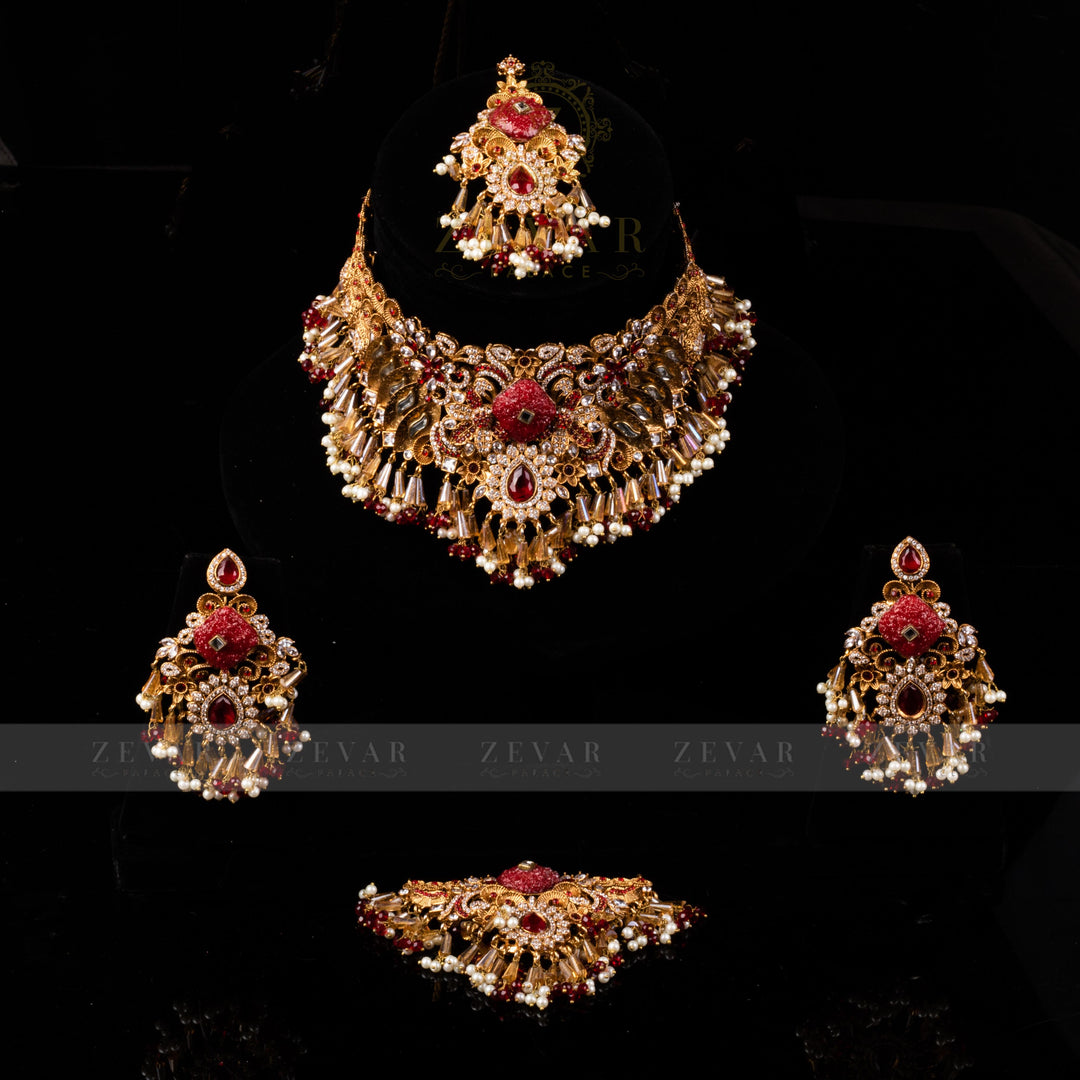 Bridal Stunning Kundan Set - 048