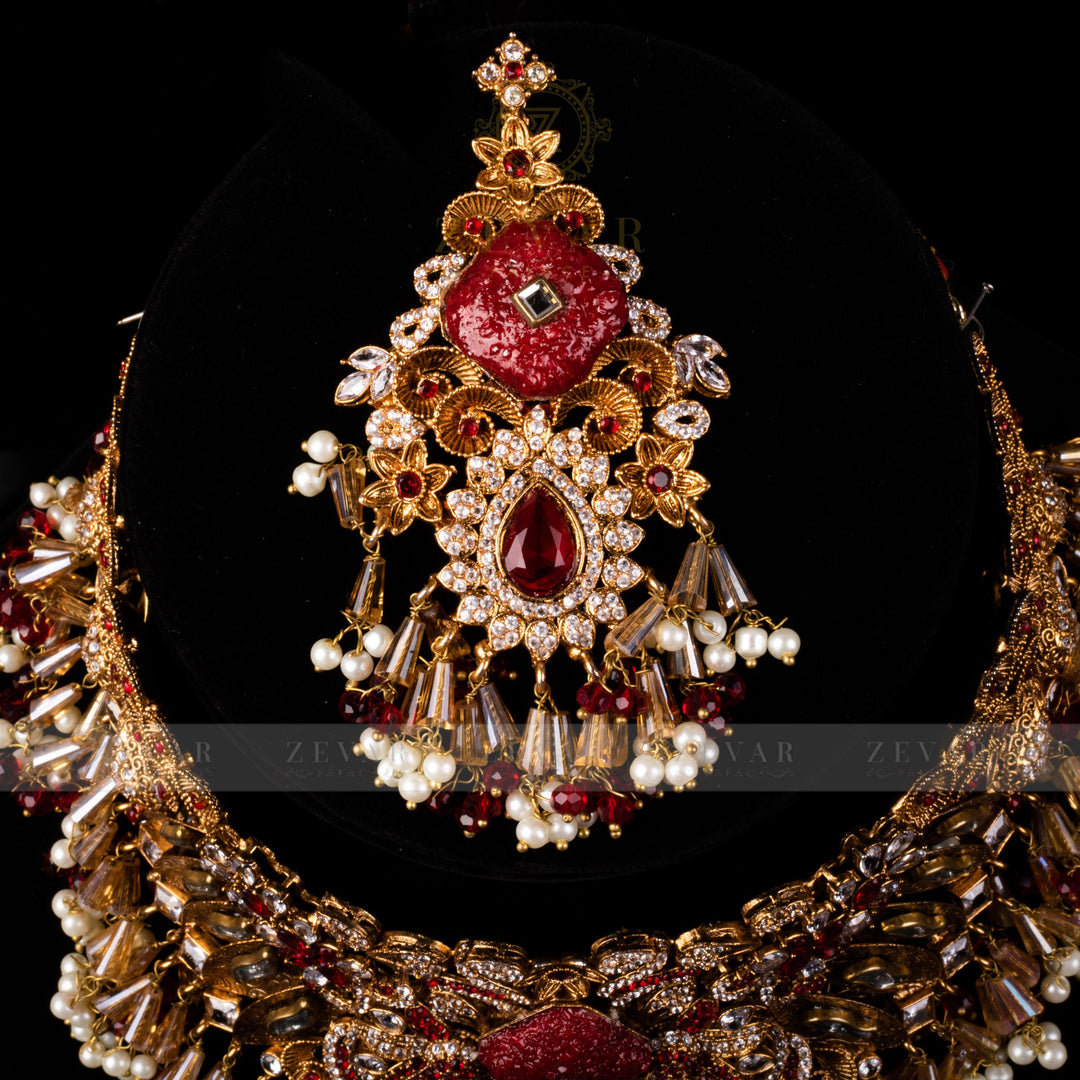 Bridal Stunning Kundan Set - 048
