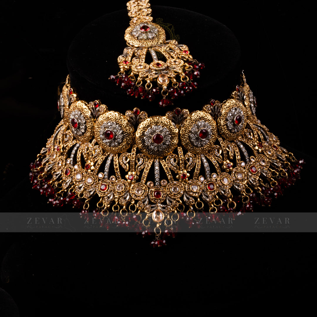 Bridal Stunning Kundan Set - 055