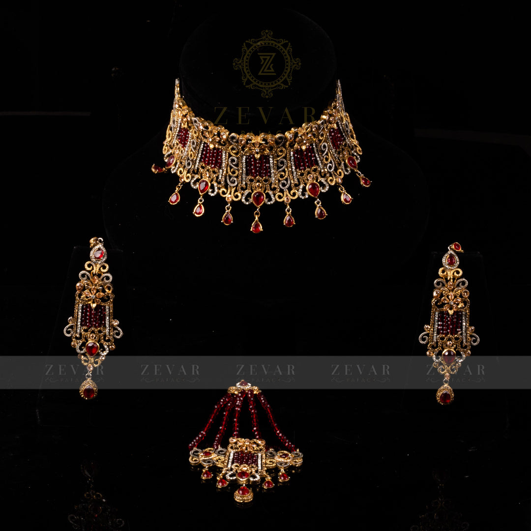 Bridal Stunning Kundan Set - 046