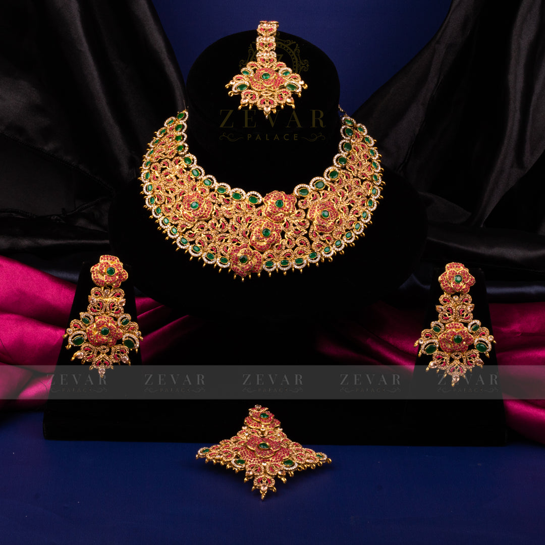 Bridal Stunning Kundan Set - 081