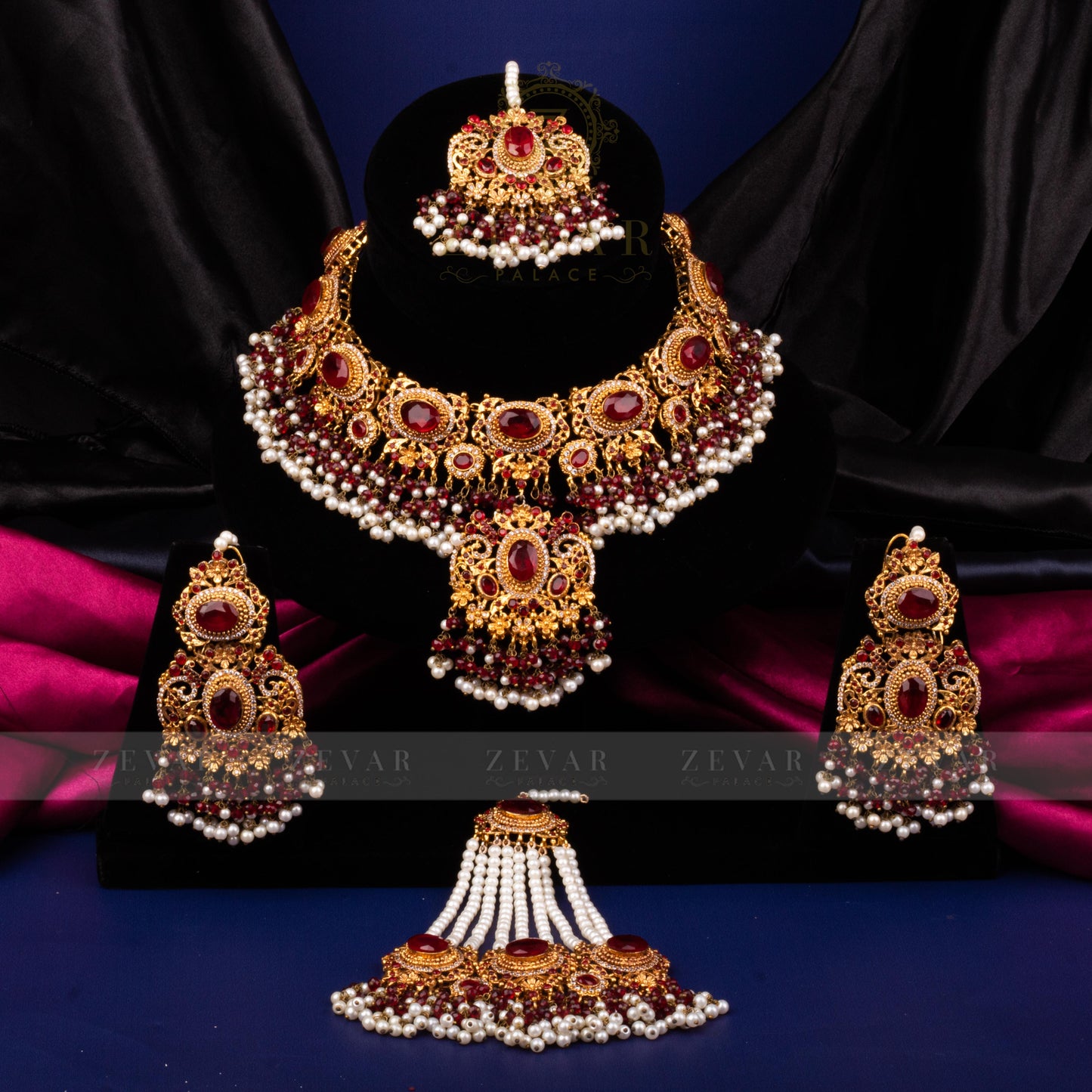 Bridal Stunning Kundan Set - 080
