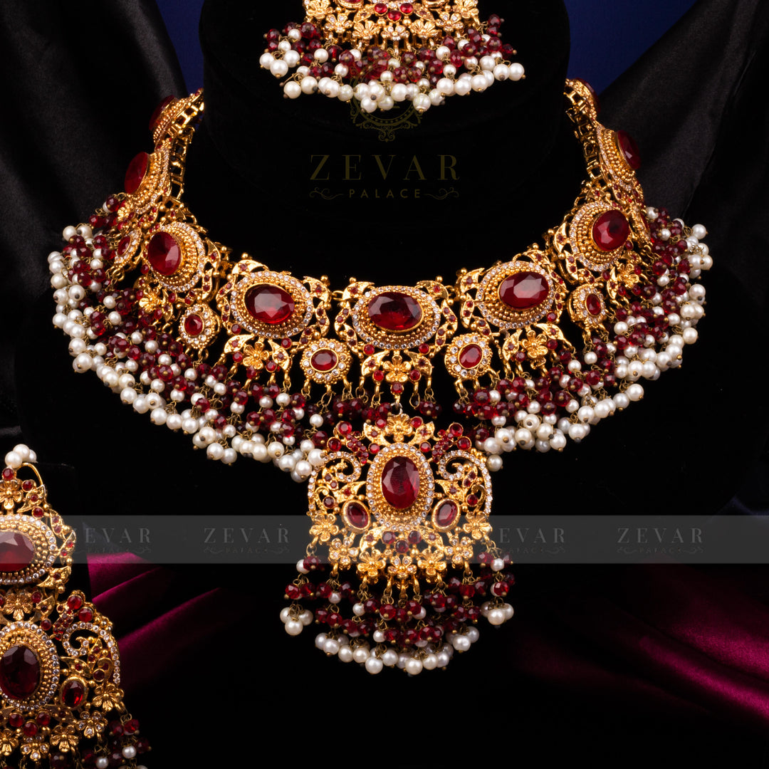 Bridal Stunning Kundan Set - 080