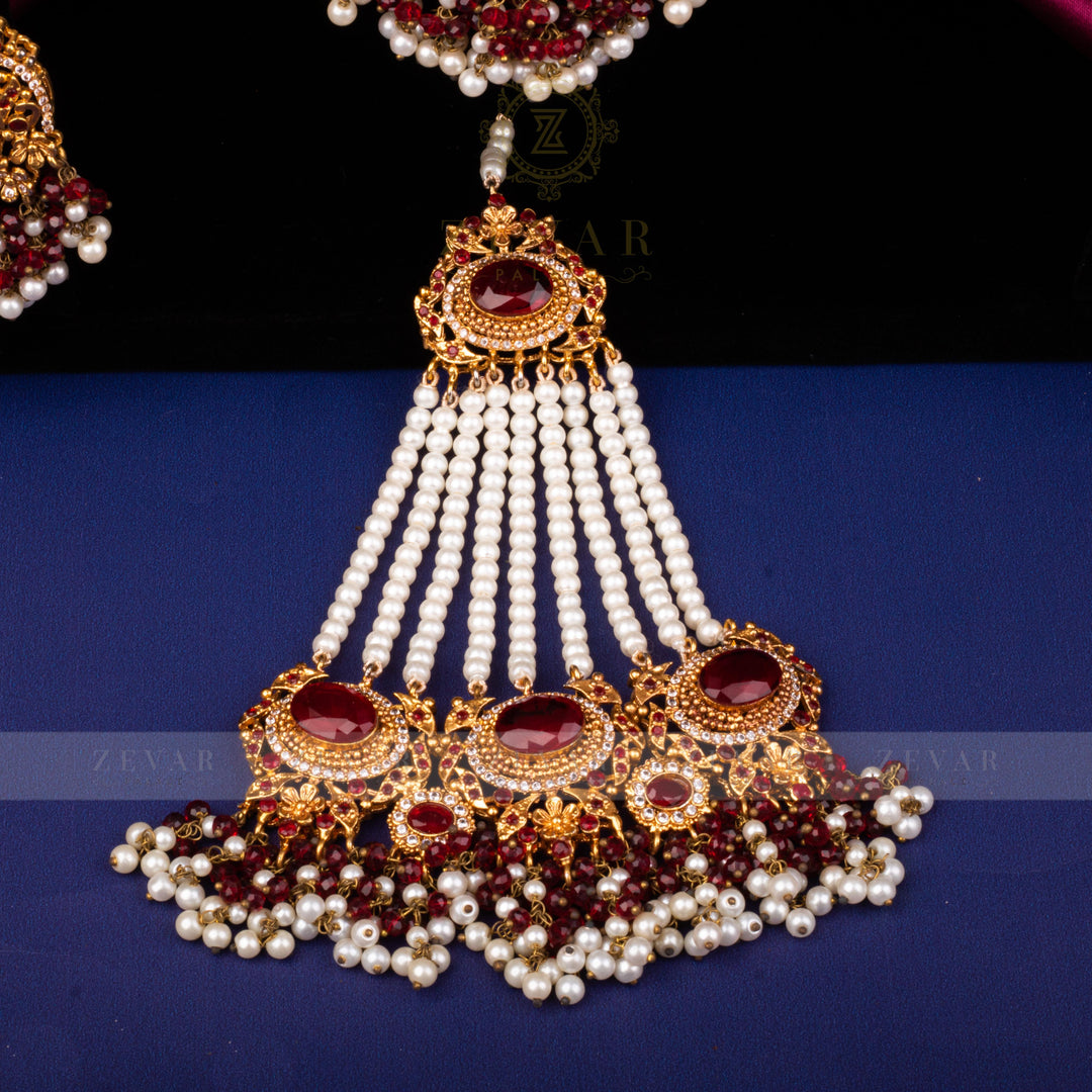 Bridal Stunning Kundan Set - 080