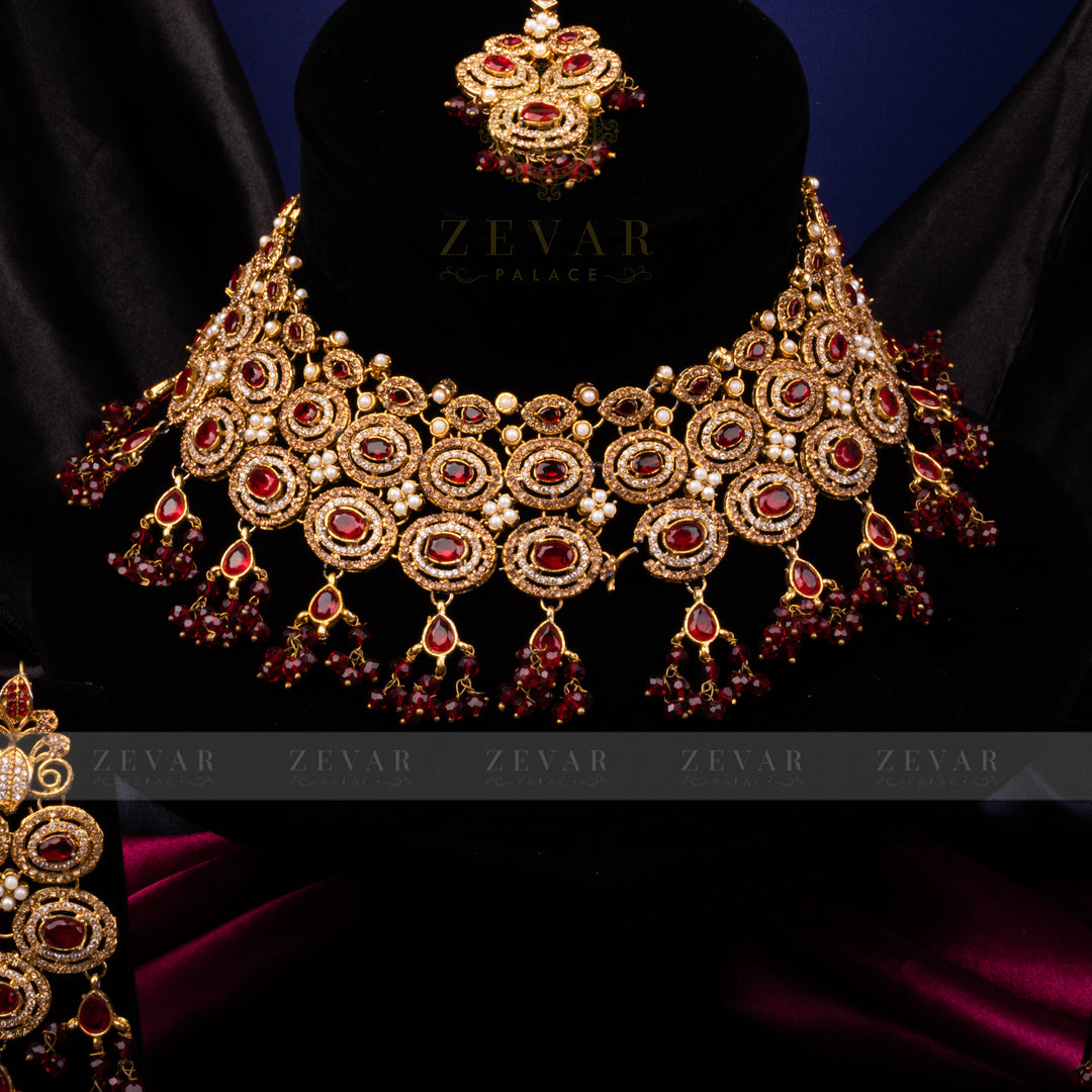 Bridal Stunning Kundan Set - 063