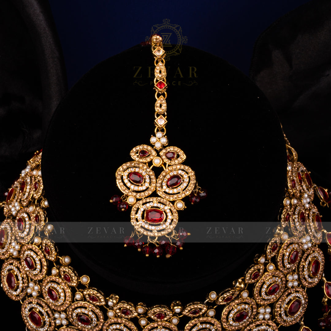 Bridal Stunning Kundan Set - 063