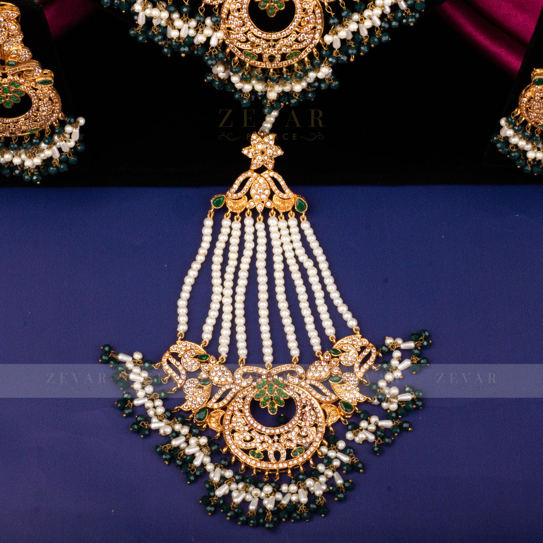 Bridal Stunning Kundan Set - 076