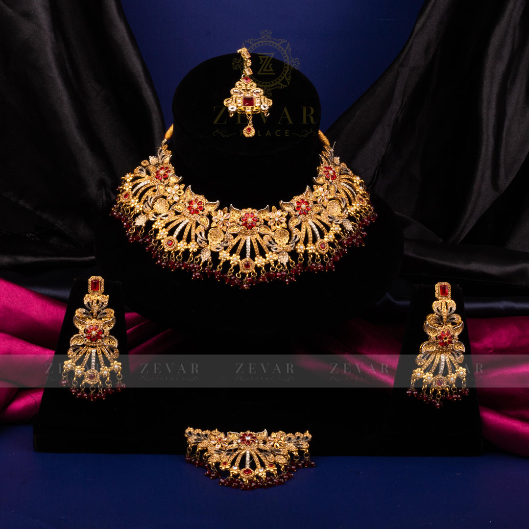 Bridal Stunning Kundan Set - 075