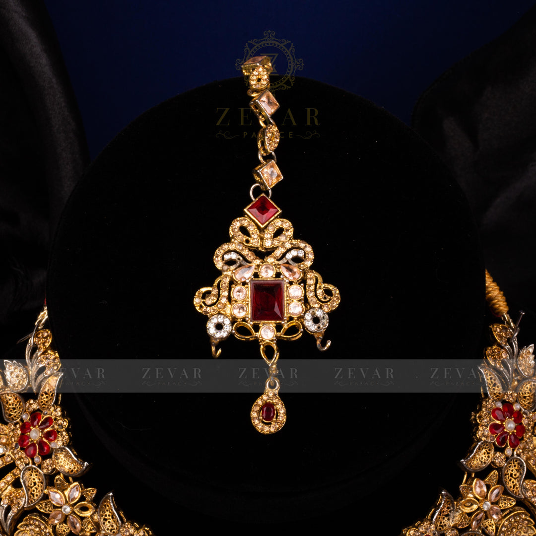 Bridal Stunning Kundan Set - 075