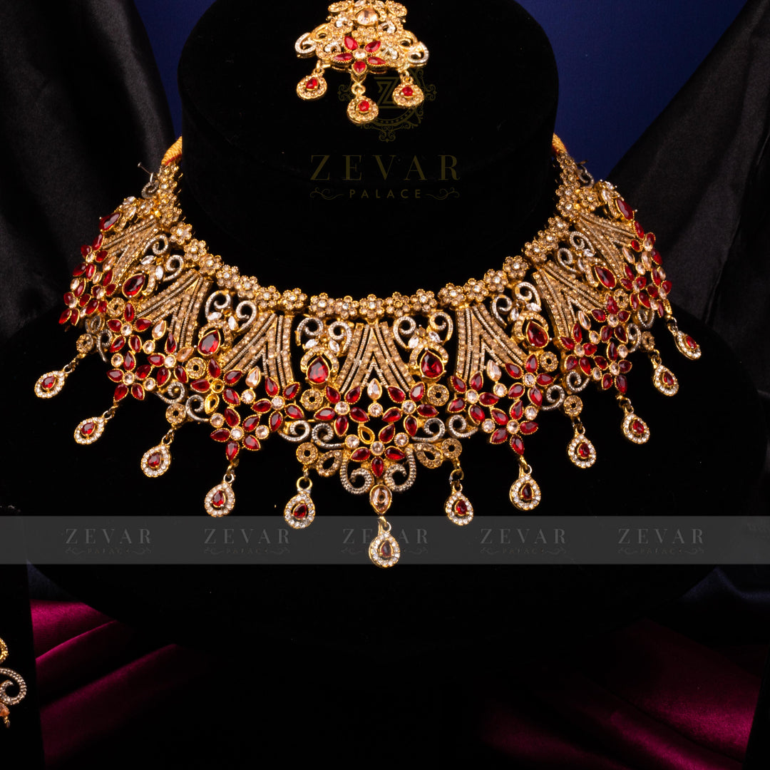 Bridal Stunning Kundan Set - 091