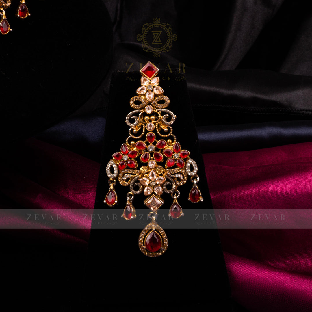 Bridal Stunning Kundan Set - 077