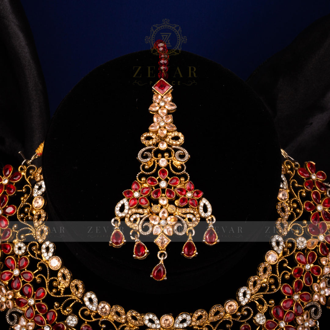 Bridal Stunning Kundan Set - 077