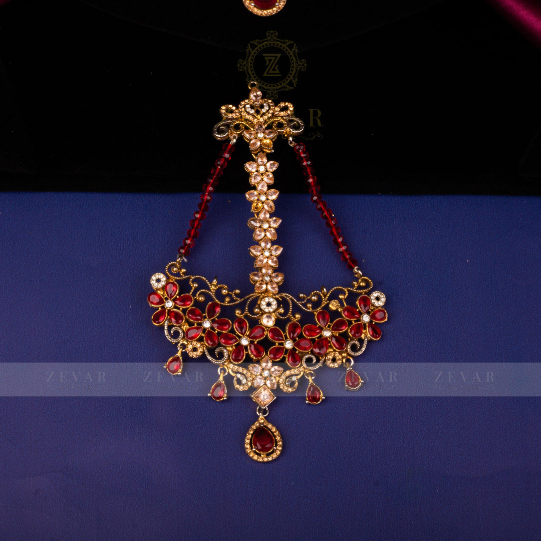 Bridal Stunning Kundan Set - 077