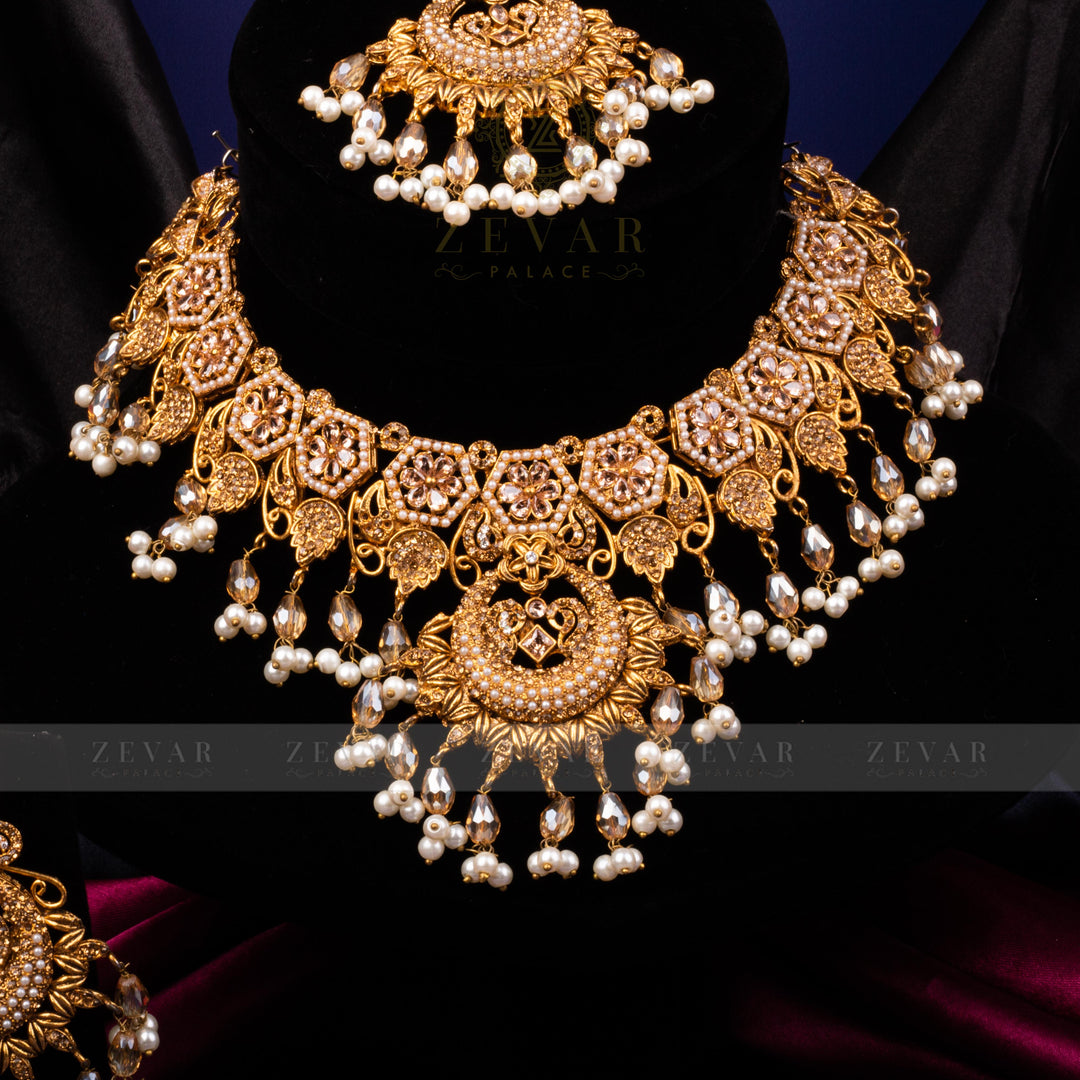 Bridal Stunning Kundan Set - 093
