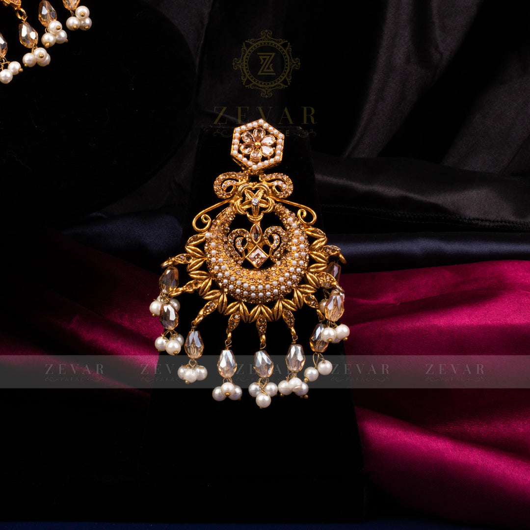 Bridal Stunning Kundan Set - 093