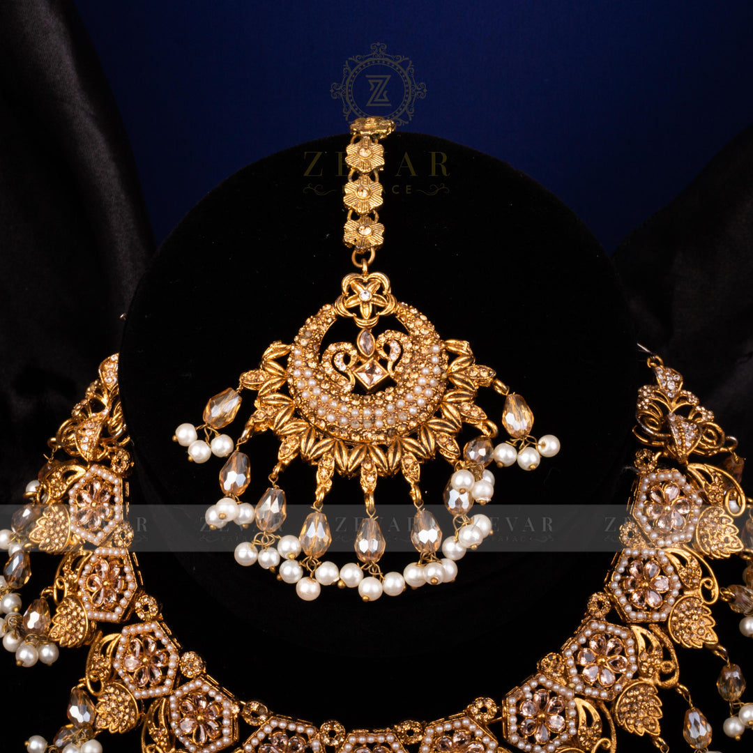 Bridal Stunning Kundan Set - 093