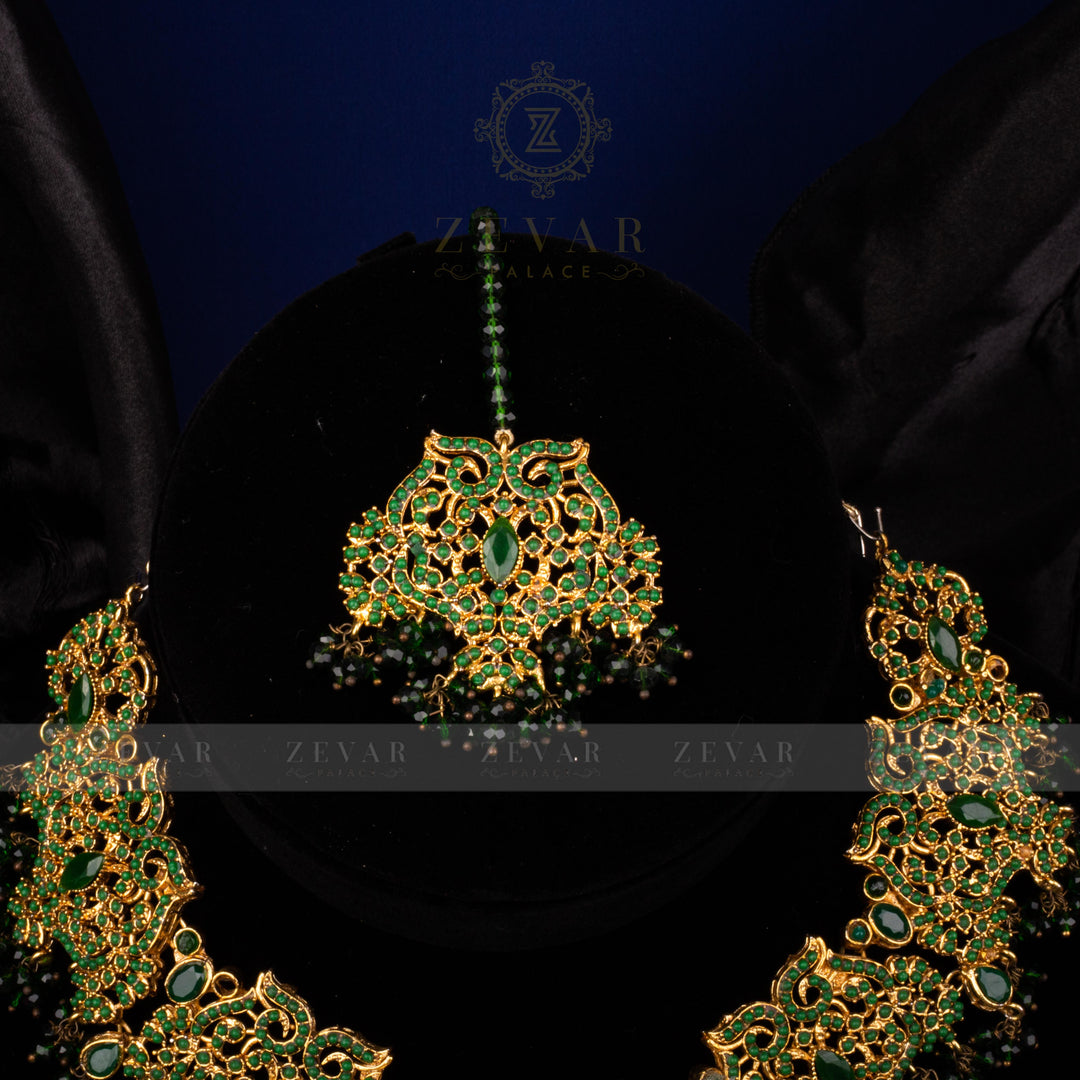 Bridal Stunning Kundan Set - 090