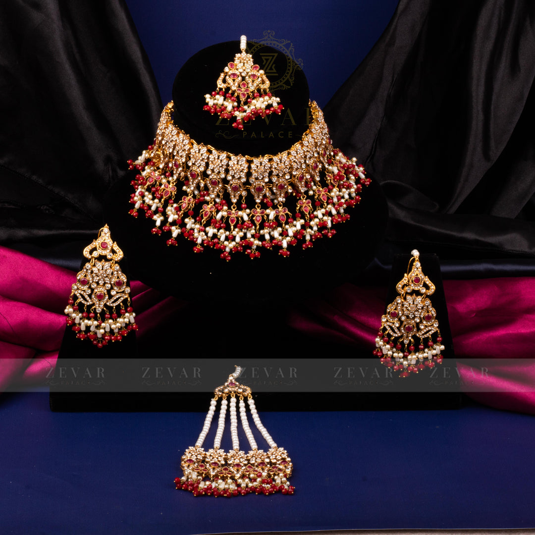 Bridal Stunning Kundan Set - 067