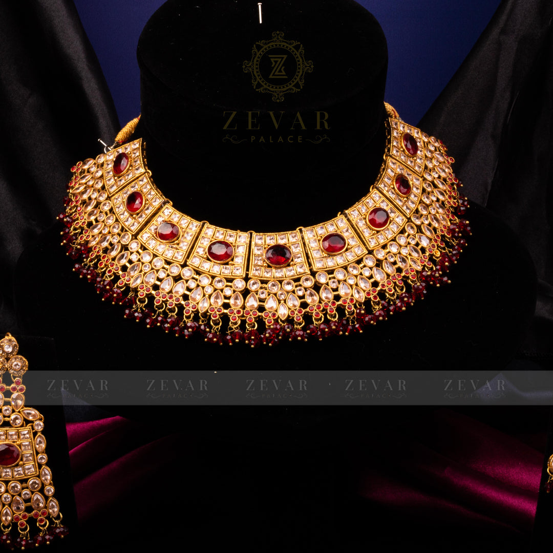 Bridal Stunning Kundan Set - 066