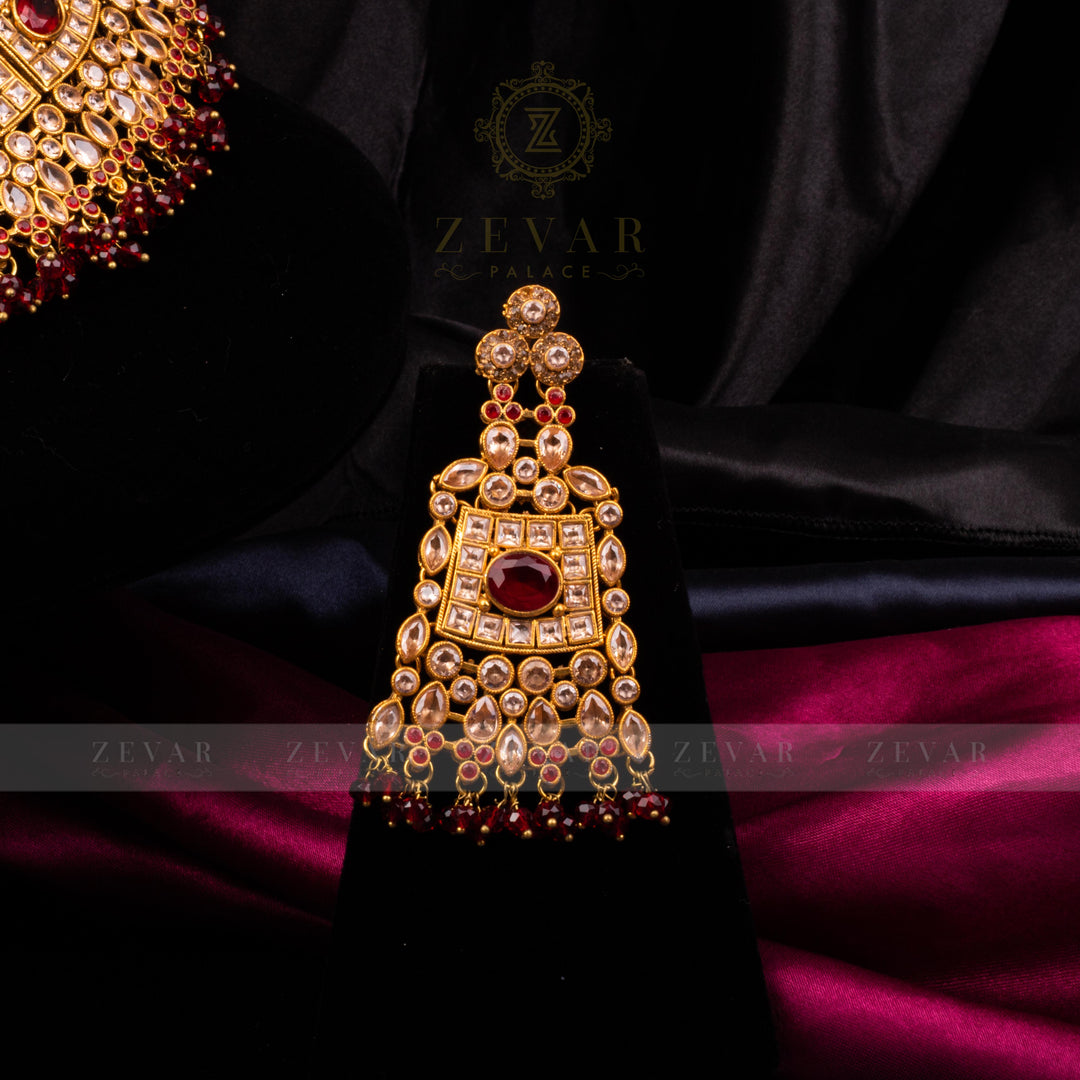 Bridal Stunning Kundan Set - 066