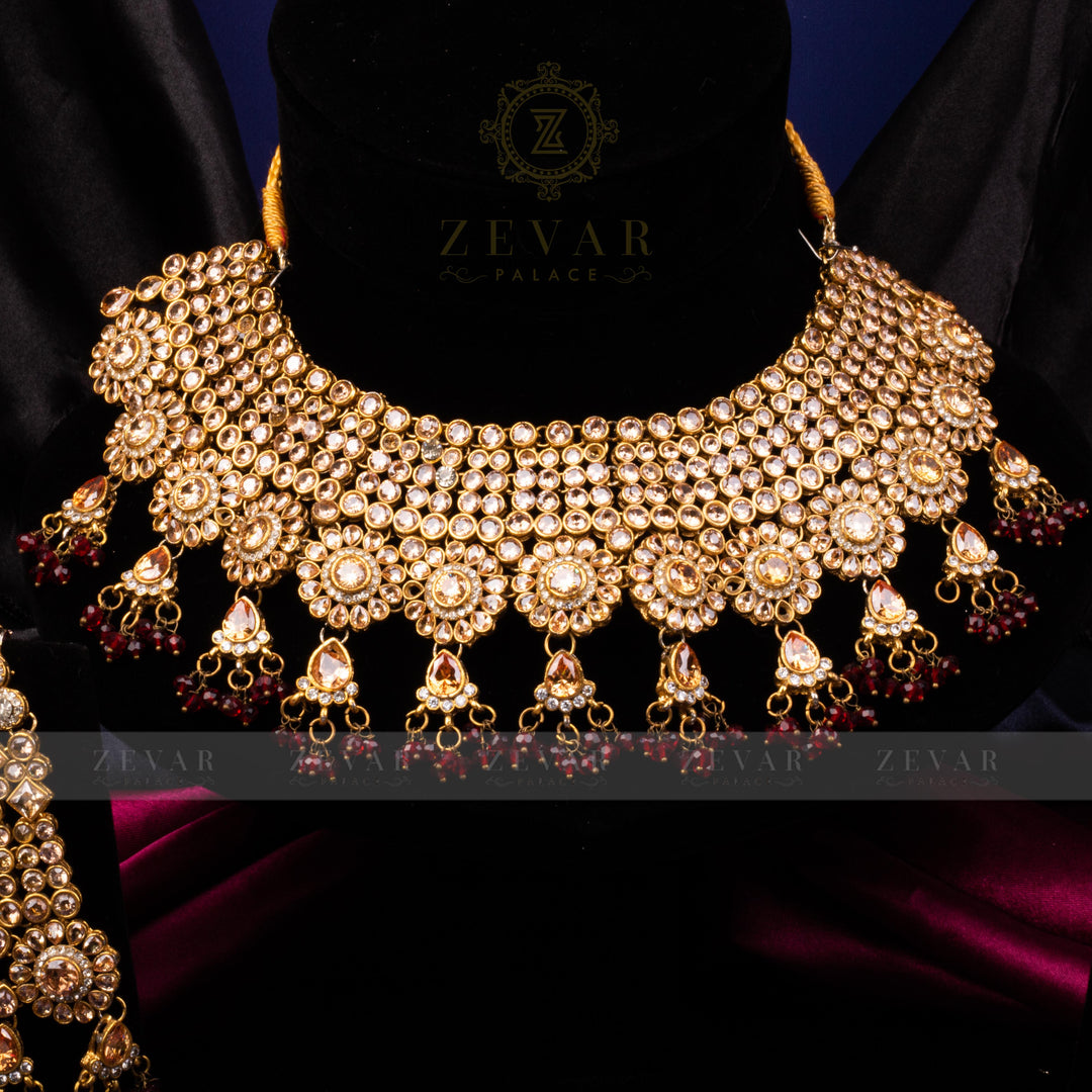 Bridal Stunning Kundan Set - 086