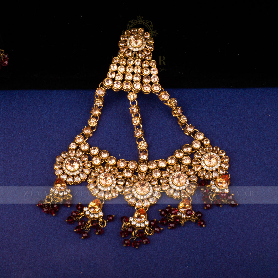 Bridal Stunning Kundan Set - 086