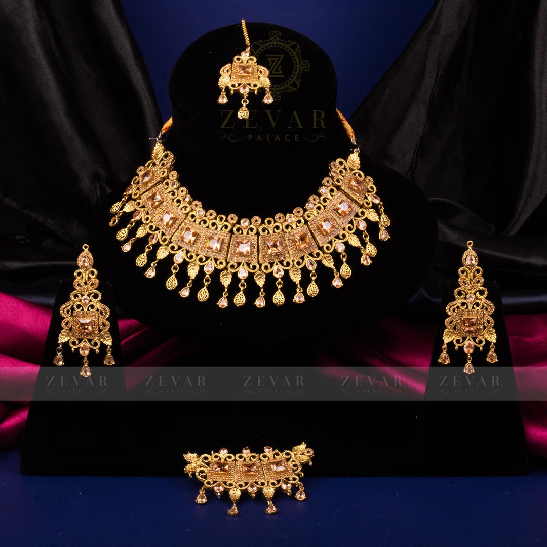 Bridal Stunning Kundan Set - 099