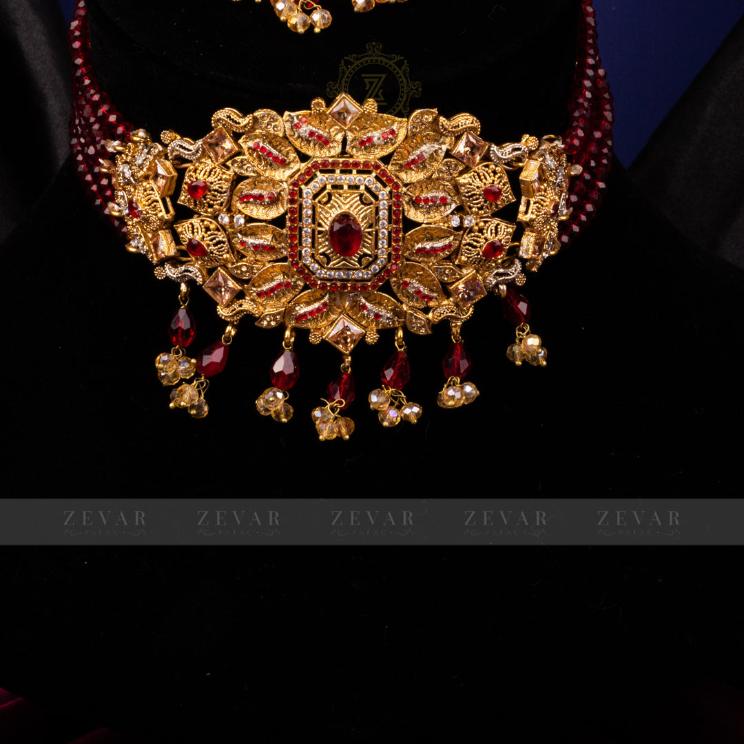 Bridal Stunning Kundan Set - 096