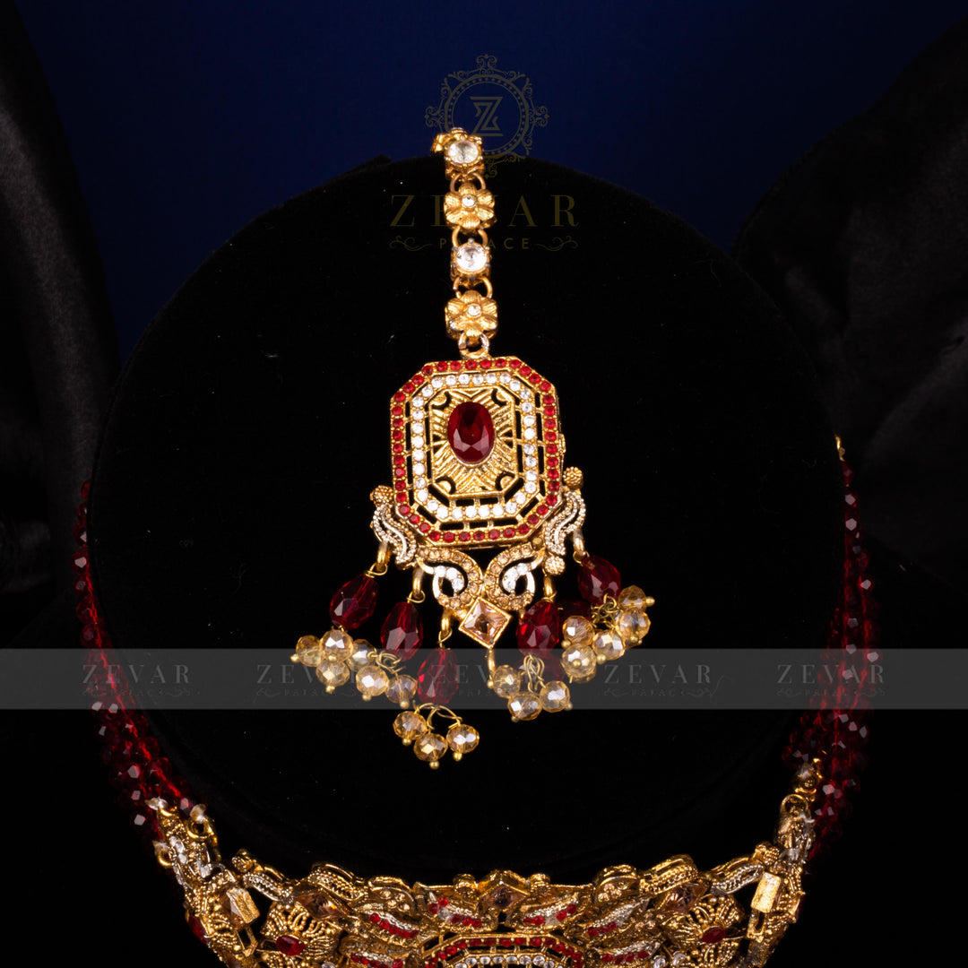 Bridal Stunning Kundan Set - 096