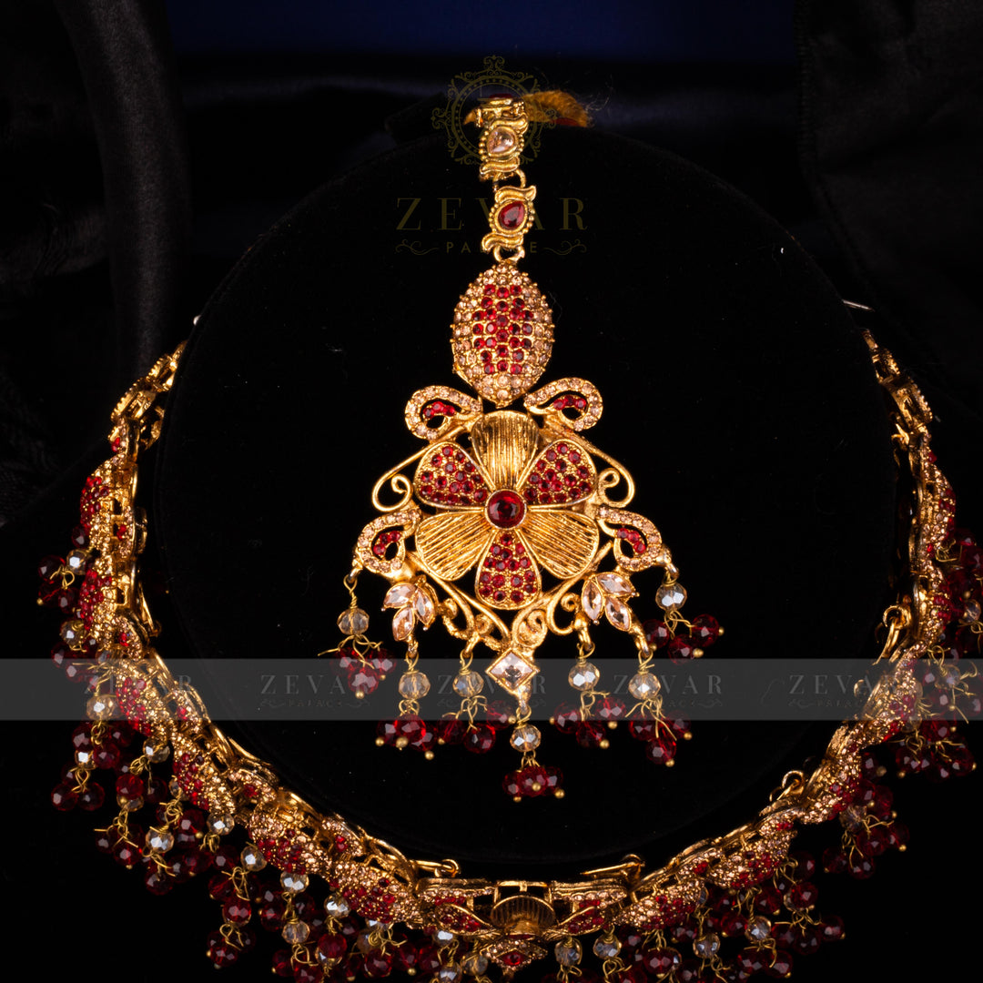 Bridal Stunning Kundan Set - 083