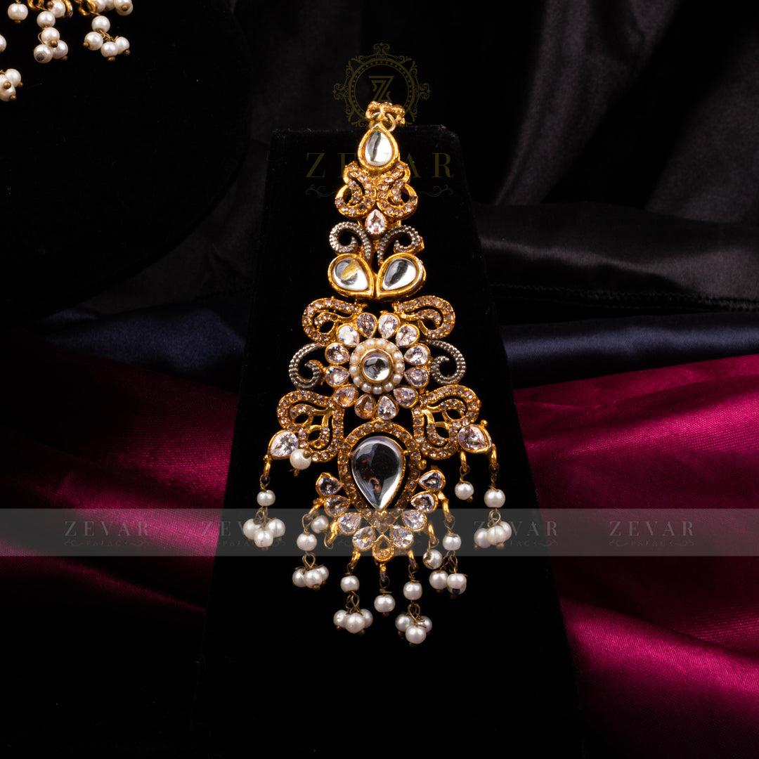 Bridal Stunning Kundan Set - 085