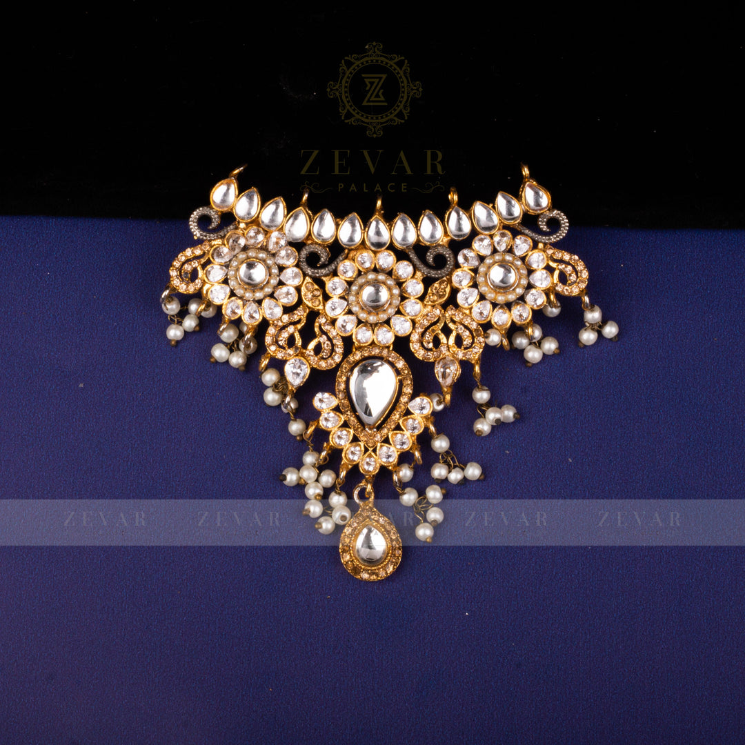 Bridal Stunning Kundan Set - 085