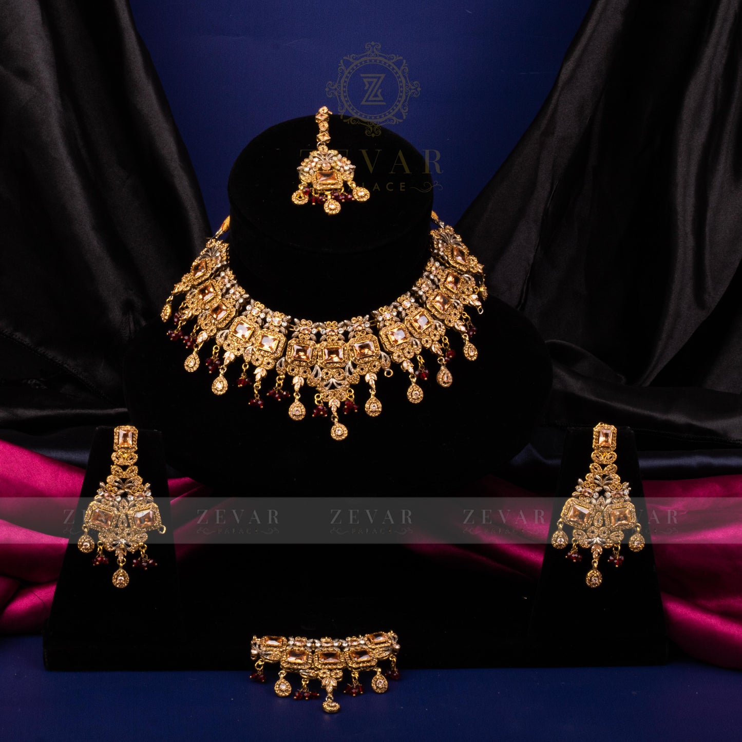 Bridal Stunning Kundan Set - 100